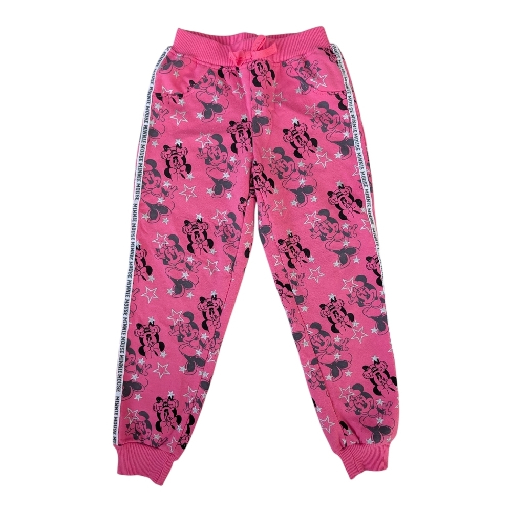 Disney Girls Pink Minnie Mouse Kids' Sweatpants Size 6X